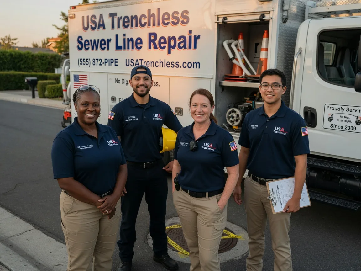 Sewer Line Repair company in Burket, IN